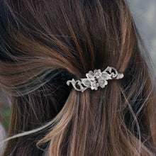 Load image into Gallery viewer, Delicate Victorian Flower Barrette B169