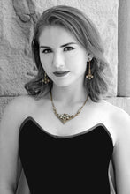 Load image into Gallery viewer, Art Deco Triangle Gatsby Necklace N935