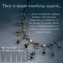 Load image into Gallery viewer, French Regency Royal Tourmaline Necklace N531