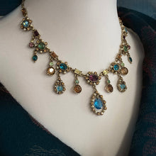 Load image into Gallery viewer, French Regency Royal Tourmaline Necklace N531