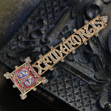 Load image into Gallery viewer, Ex Fide Fortis, From Faith...Strength Brooch by Sweet Romance P105