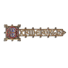 Load image into Gallery viewer, Ex Fide Fortis, From Faith...Strength Brooch by Sweet Romance P105