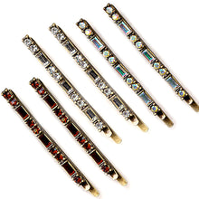 Load image into Gallery viewer, Baguette Bobby Pins Set of 2 BP302 - Sweet Romance Wholesale