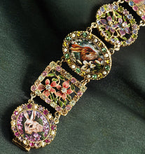 Load image into Gallery viewer, Garden of Bunnies Bracelet BR536 - Sweet Romance Wholesale
