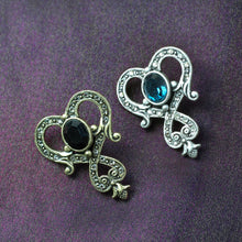 Load image into Gallery viewer, Jewel Swirl Hat Pin P652 - Sweet Romance Wholesale