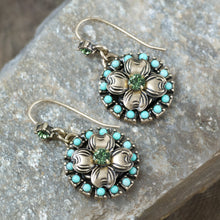 Load image into Gallery viewer, Dogwood Blossom Dangle Earrings E1523 - Sweet Romance Wholesale