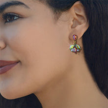 Load image into Gallery viewer, Vintage Rainbow Firefly Necklace N1221 - Sweet Romance Wholesale