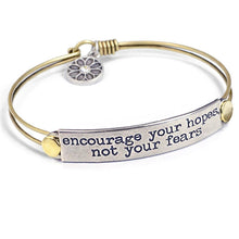 Load image into Gallery viewer, Inspirational Message Bar Bangle Bracelets - Sweet Romance Wholesale