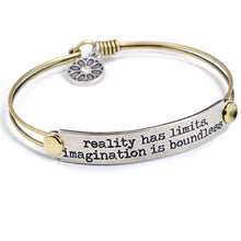 Load image into Gallery viewer, Inspirational Message Bar Bangle Bracelets - Sweet Romance Wholesale