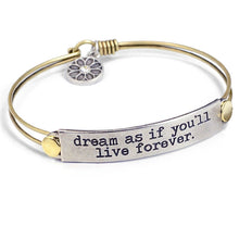 Load image into Gallery viewer, Inspirational Message Bar Bangle Bracelets - Sweet Romance Wholesale