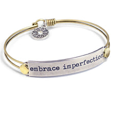 Load image into Gallery viewer, Inspirational Message Bar Bangle Bracelets - Sweet Romance Wholesale