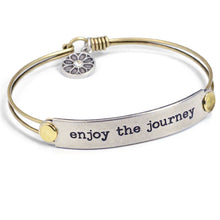 Load image into Gallery viewer, Inspirational Message Bar Bangle Bracelets - Sweet Romance Wholesale