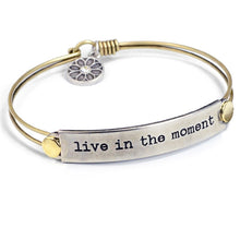 Load image into Gallery viewer, Inspirational Message Bar Bangle Bracelets - Sweet Romance Wholesale