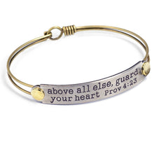 Load image into Gallery viewer, Inspirational Message Bar Bangle Bracelets - Sweet Romance Wholesale