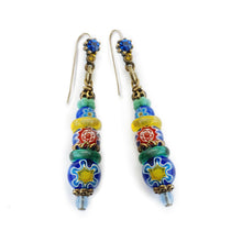 Load image into Gallery viewer, Millefiori Stack Earrings E1474 - Sweet Romance Wholesale