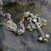 Load image into Gallery viewer, French Angel Rosary N1169 - Sweet Romance Wholesale