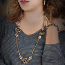 Load image into Gallery viewer, Aurora Crystal Statement Necklace N1285 - Sweet Romance Wholesale