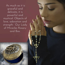 Load image into Gallery viewer, Our Lady of Miracles Rosary Necklace N1608 - Sweet Romance Wholesale