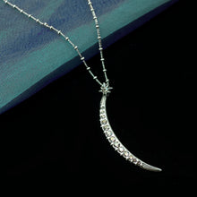 Load image into Gallery viewer, Half Moon Pendant Necklace N1627 - Sweet Romance Wholesale