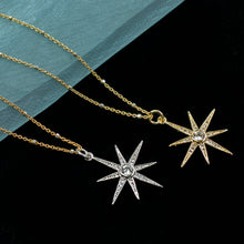Load image into Gallery viewer, North Star Pendant Necklace N1702 - Sweet Romance Wholesale