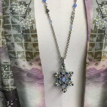 Load image into Gallery viewer, Star of Esther Magen David Necklace for Israel N370