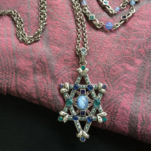 Load image into Gallery viewer, Star of Esther Magen David Necklace for Israel N370