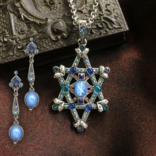 Load image into Gallery viewer, Star of Esther Magen David Necklace for Israel N370
