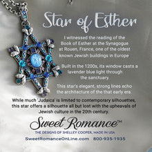 Load image into Gallery viewer, Star of Esther Magen David Necklace for Israel N370