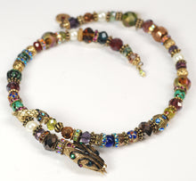 Load image into Gallery viewer, Serpent Snake Statement Necklace  N701