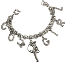 Load image into Gallery viewer, Cowgirl Letter Charm Bracelet OL_BR323 - Sweet Romance Wholesale