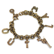 Load image into Gallery viewer, Outlaw Letter Charm Bracelet OL_BR324 - Sweet Romance Wholesale