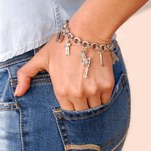 Load image into Gallery viewer, Outlaw Letter Charm Bracelet OL_BR324 - Sweet Romance Wholesale
