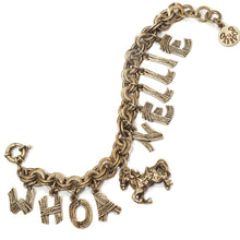 Load image into Gallery viewer, Whoa Nellie Cowgirl Charm Bracelet OL_BR326 - Sweet Romance Wholesale
