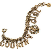 Load image into Gallery viewer, Country Girl Letter Charm Bracelet OL_BR327 - Sweet Romance Wholesale