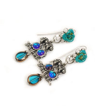 Load image into Gallery viewer, Baby Owls Teardrop Glass Earrings OL_E107 - Sweet Romance Wholesale
