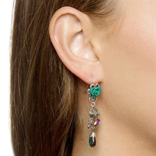 Load image into Gallery viewer, Baby Owls Teardrop Glass Earrings OL_E107 - Sweet Romance Wholesale