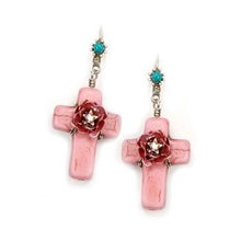 Load image into Gallery viewer, Pueblo Crosses Earrings OL_E276 - Sweet Romance Wholesale
