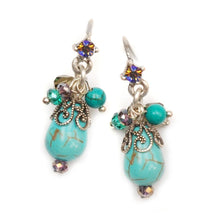 Load image into Gallery viewer, Teardrop Cluster Earrings OL_E304 - Sweet Romance Wholesale