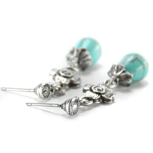 Load image into Gallery viewer, Little Dogwood Blossom Teardrop Earrings OL_E331 - Sweet Romance Wholesale