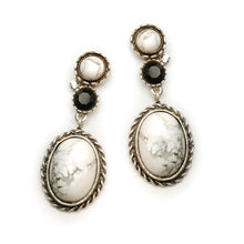 Load image into Gallery viewer, Earthstone Western Desert Earrings OL_E336 - Sweet Romance Wholesale
