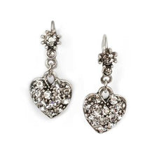 Load image into Gallery viewer, Crystal Hearts Earrings OL_E337 - Sweet Romance Wholesale