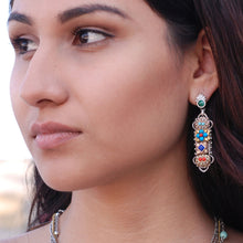 Load image into Gallery viewer, Desert Gypsy Linear Earrings E338 - Sweet Romance Wholesale