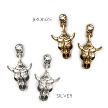 Load image into Gallery viewer, Steer Skull Earrings OL_E345 - Sweet Romance Wholesale