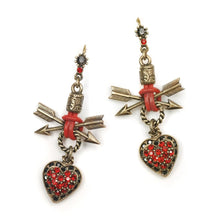 Load image into Gallery viewer, Southwest Heart Earrings OL_E354 - Sweet Romance Wholesale