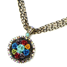 Load image into Gallery viewer, Skull Wreath Necklace OL_N149 - Sweet Romance Wholesale