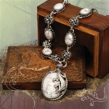 Load image into Gallery viewer, Southwest Desert Lizard Gemstone Necklace OL_N245 - Sweet Romance Wholesale