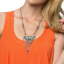 Load image into Gallery viewer, Tang Gemstone Butterfly Necklace OL_N261 - Sweet Romance Wholesale