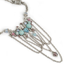 Load image into Gallery viewer, Tang Gemstone Butterfly Necklace OL_N261 - Sweet Romance Wholesale