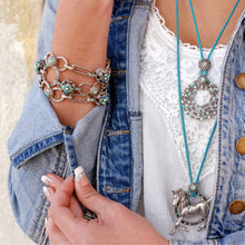Load image into Gallery viewer, Circle Ranch Pony Necklace OL_N276 - Sweet Romance Wholesale