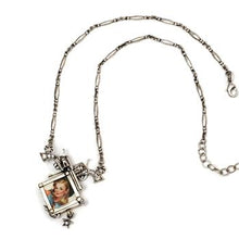 Load image into Gallery viewer, Gun Girlie Glass Photo Box Necklace OL_N293 - Sweet Romance Wholesale